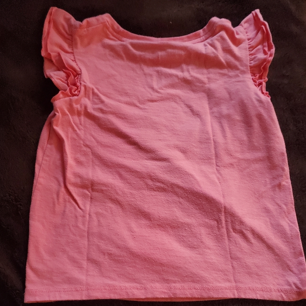 Kids Pink Graphic T-Shirt Xs4/5 - Picture 2 of 4